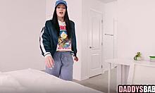 hey stepdad caught spying on my masturbation don't stop now keep watching stepdaughter