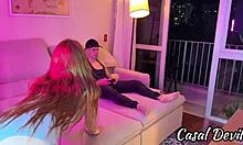 wanna play video game? slutty gf won't let you...