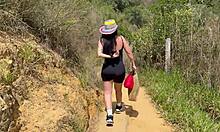 Pregnant Woman Craves Intense Sex By River Fucks Hard Outdoors