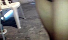 she loses bet and pays with painful anal cowgirl screams from skinny latina