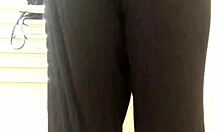 innocent yoga slut hides naughty teen farts in tight pants