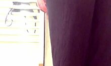 innocent yoga slut hides naughty teen farts in tight pants