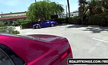 melody moans on peter green's cock with ebony street blowjob groans