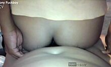 she loses bet and pays with painful anal cowgirl screams from skinny latina