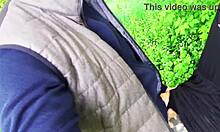 rough doggystyle with blonde german milf neighbors outdoors bareback