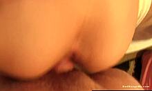 My small boobs didn't fit outfit so flashed stepdaddy