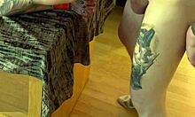 Vilja Caught BTS: Step Daddy Owns Submissive Slave Between Takes