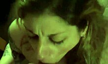 Sexy Milf Deepthroats Husband's Huge Cock Swallowing Every Cum Drop