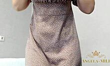 omg this milf's massive tits n hairy pussy hid under her dress i wanna rip it off angela
