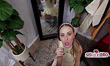 Stepsis Anna Claire Clouds Takes Austin Pierce's Cock In Changing Room!