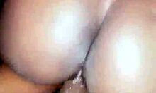 Sexyrita milf couple homemade fun with bbc pounding her tight wet pussy behind scenes