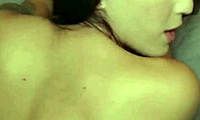 roomie crashes my bf call and pounds my tight pussy like a total whore cum on ass 😈💦