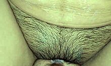 i love vered wifey's handjob teasing my cock on her wet latina pussy