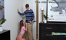 will stepmom's silly handjob on teen fix stepbro's gooning or go all the way?