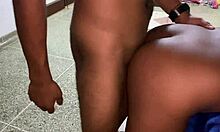 Colombian trans latina takes savage doggystyle pounding from friend's boyfriend
