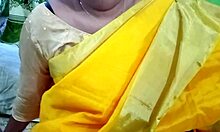 he pounds indian bhabhi's tight pussy rough in bedroom first time