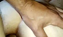 Skinny Mature Wife Takes DOGGY POV ANAL in Stockings