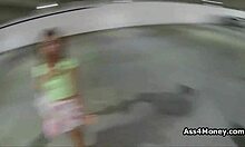 Spicy Broke Latina Teen Flashes Tits and Fucks Hard in Mall Parking Lot Adventure