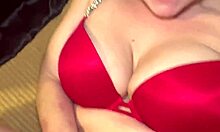 gorgeous big natural tits blonde milf with pierced nipples gets pov fucked creampied riding sensual