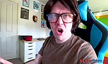 Yorkshire nerd tricked into banging and facial for first time reality
