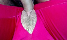 petite pregnant teen babe fucks close-up without condom at gym