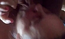lisa slaps her face with that throbbing cock deep