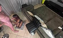 black stud fucks indian whore fishnets creampie big pussy lips