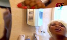 Hijab Stepdaughter Craves Stepfather's Huge Cock at Work