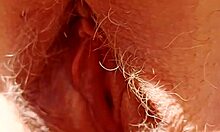 maturemom's hairy gaping cunt spreads wide, legs open beaver flashing up close