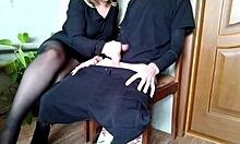 you ever dreamed of getting your cock near that squirting chubby milf in stockings?