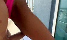 tease your senses with this bisexual cum-swapping threesome in the new home