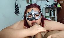 she luvs playin with my big cock deep in her throat slobberin all over n rubbin on her chubby face