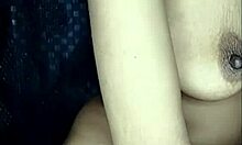 Ugly Chubby Girlfriend Shows Huge Natural Tits First Time