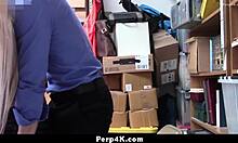 lp officer knew me so he bent me over fucked my small tits pussy doggystyle instead of cops - perp4k 😈💦