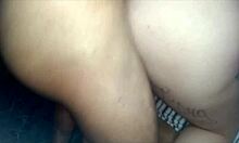 mi compa�era curvy latina se atora y acabo dandole con mi bbc