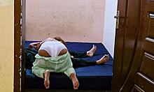 desi stepbrother catches stepsister and dives into action