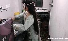 Hot Indian Bhabhi Begs Devar for Rough Kitchen Doggystyle Creampie Cum in Mouth!