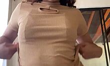 horny petite latina babe masturbates juicy pussy on video call with boyfriend!