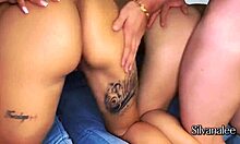 Silvana Lee Big Ass Latina Friends Foursome Blowjob Big Tits Curvy Clit