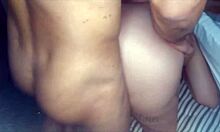 mi compa�era curvy latina se atora y acabo dandole con mi bbc