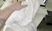 Step Son's Huge Cock Fucks Me Hard In Kitchen After Husband Leaves!