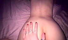 Resting girlfriend suddenly craves hard pounding in bed wet orgasm