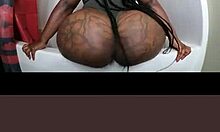 whoa this big ebony ass needs huge black cock stretchin' it bad!!