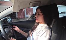 tattooed stepdad fingers me squirting latina teen parked car pickup?