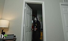 wanna see ghostface milf give sloppy halloween handjob on monster cock?