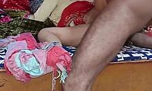 Hot indian desi village bhabhi screams orgasming on dever's cock after long time rough fuck