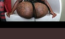whoa this big ebony ass needs huge black cock stretchin' it bad!!