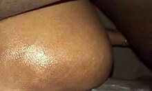 Post-shower amateur couple's intriguing doggystyle backshots