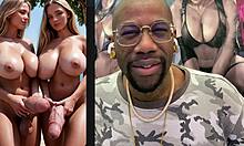 Big breast hard transgender cock damsel in distress gets her cock sucked off hard. ebony transgender cock with anal beads
