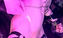 bound girl savors teasing throat play in hidden session